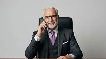 DonSeguro hablando por teléfono